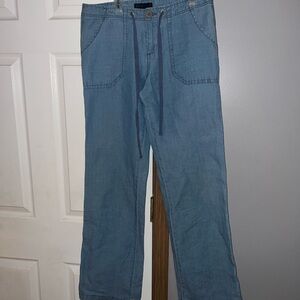 Sanctuary Denim Blue Drawstring Pants